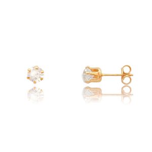 Brinco Coração de Zircônia de 3MM BZDKP273